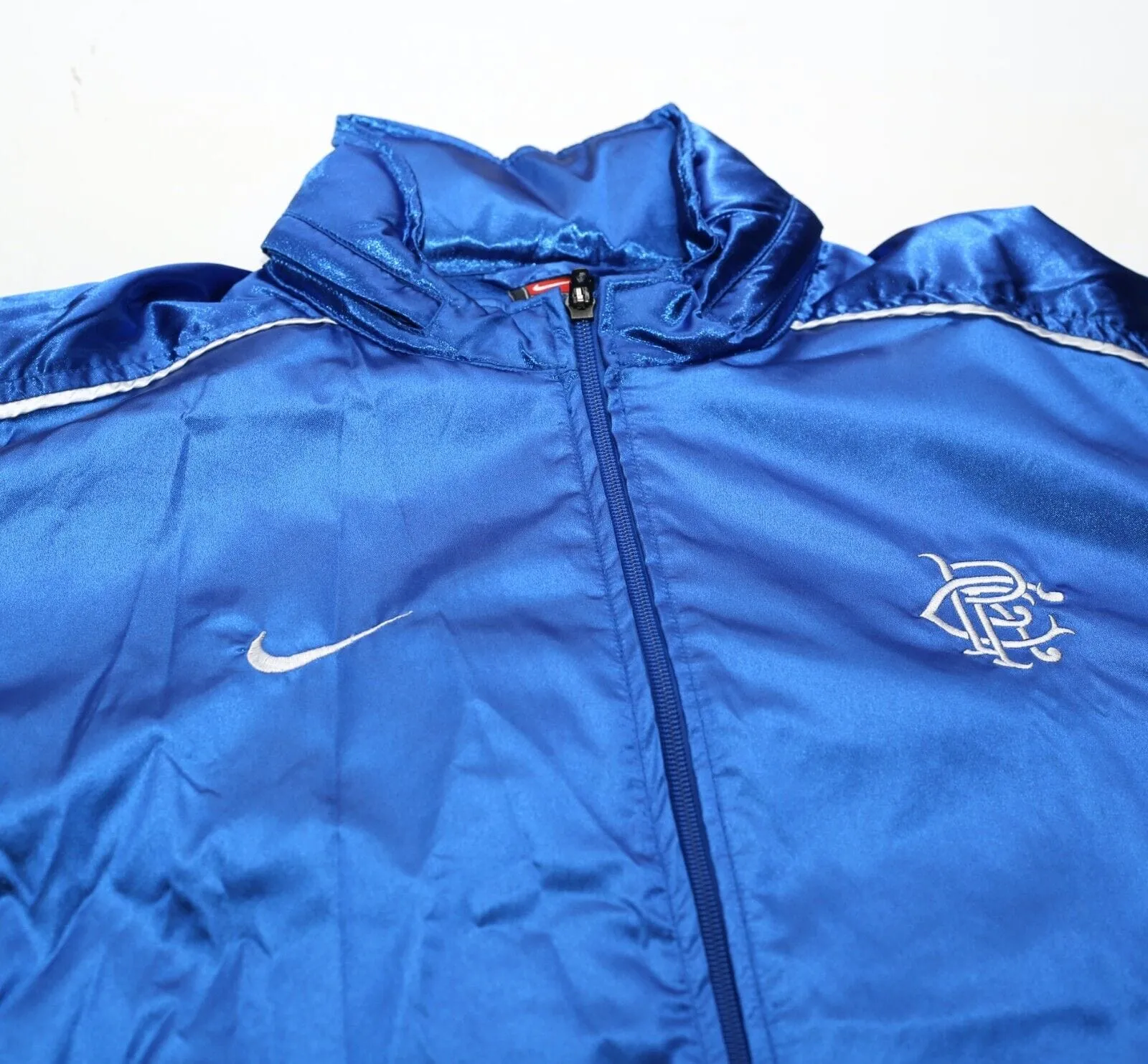 2001/02 RANGERS Vintage Nike Football Rain Coat Jacket (M)