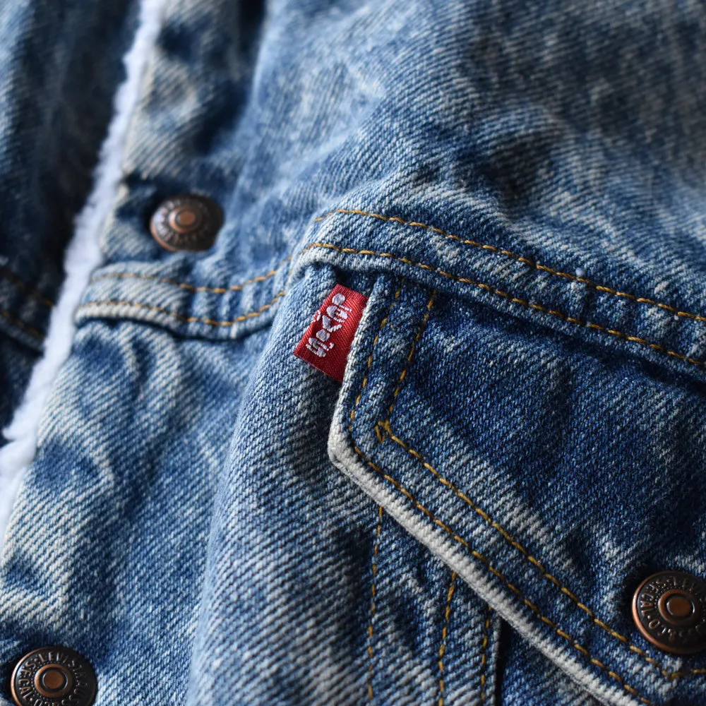 80’s Levi's 70609-0219 デニムボアジャケット USA製 240110