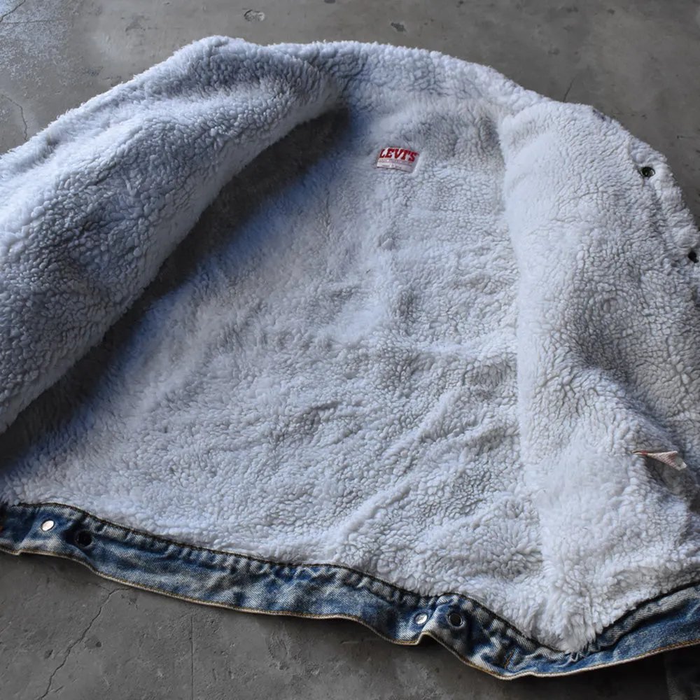 80’s Levi's 70609-0219 デニムボアジャケット USA製 240110