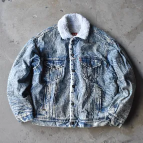 80’s Levi's 70609-0219 デニムボアジャケット USA製 240110