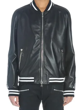 Balmain Logo Bomber Jacket