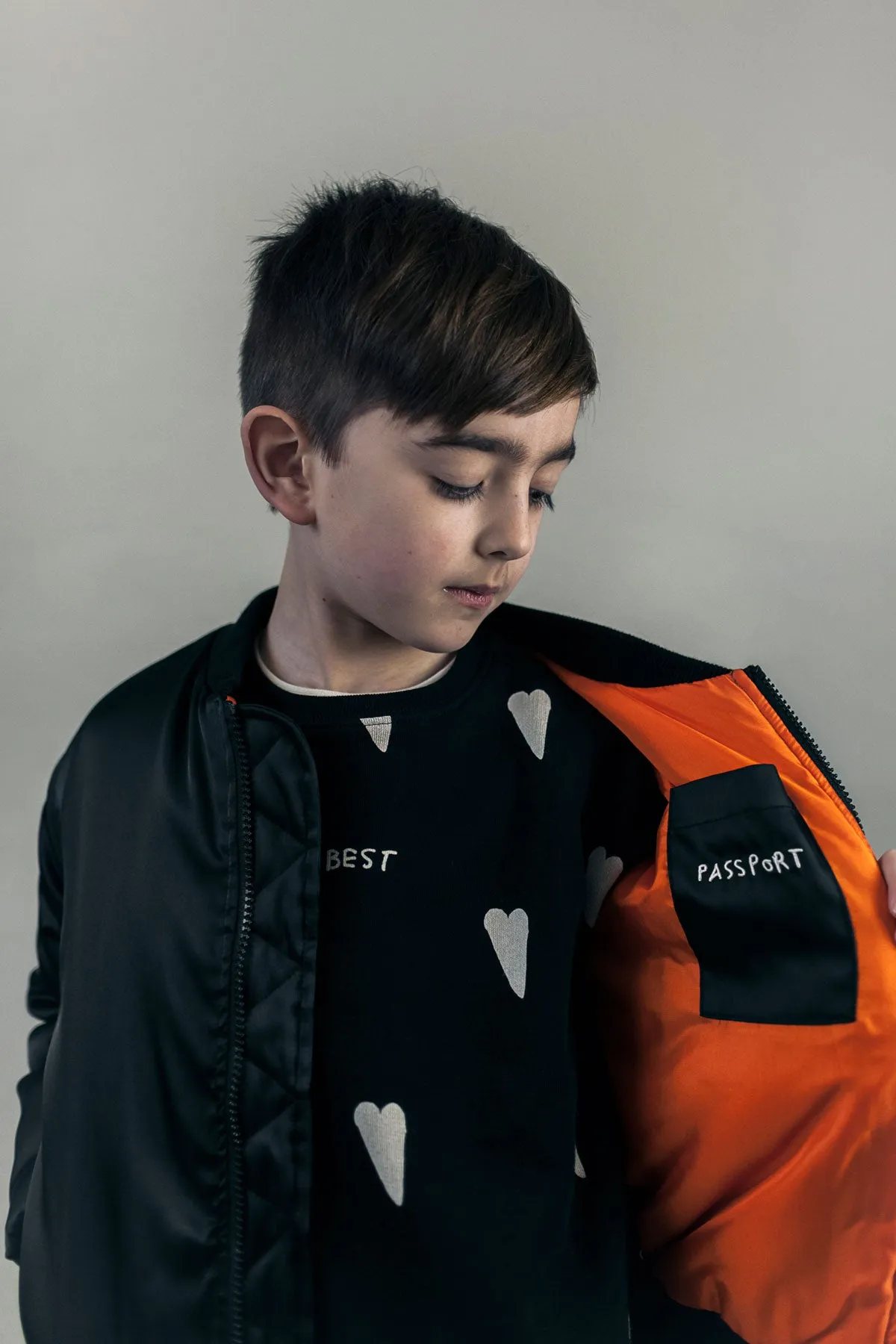 Beau Loves Masked Hero Bomber Kids Jacket