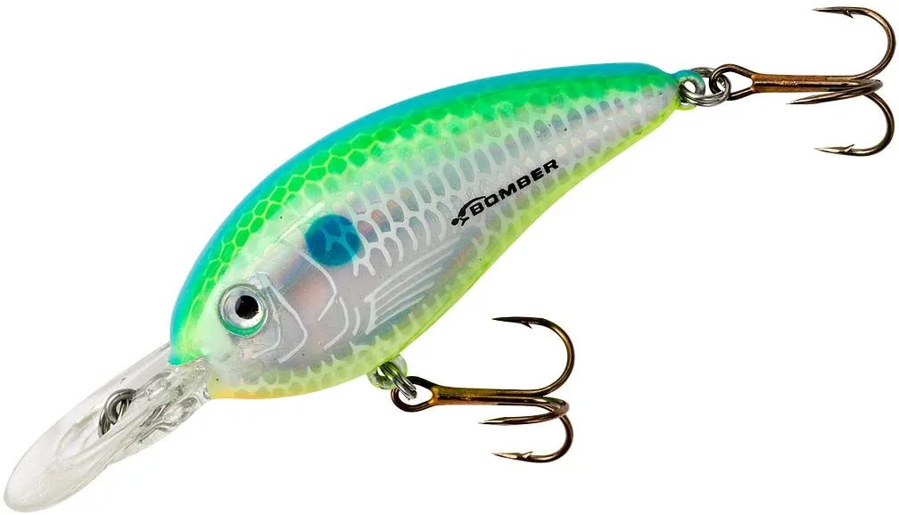 Bomber Fat Free Shad Guppy 2 3/8 inch Shallow-Medium Diving Crankbait