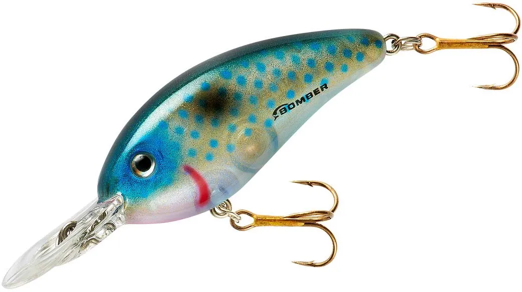 Bomber Fat Free Shad Guppy 2 3/8 inch Shallow-Medium Diving Crankbait