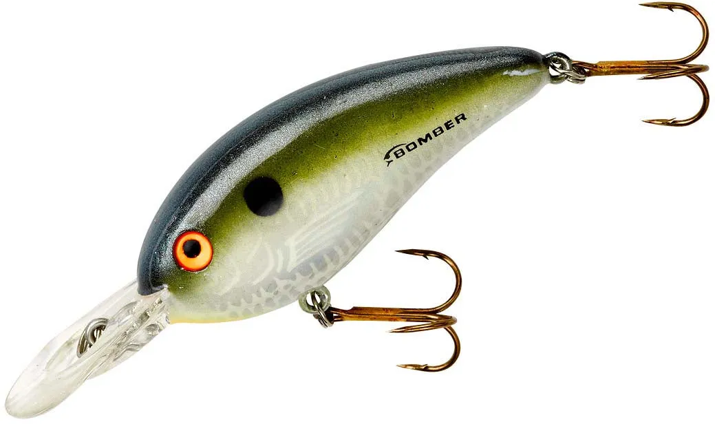 Bomber Fat Free Shad Guppy 2 3/8 inch Shallow-Medium Diving Crankbait