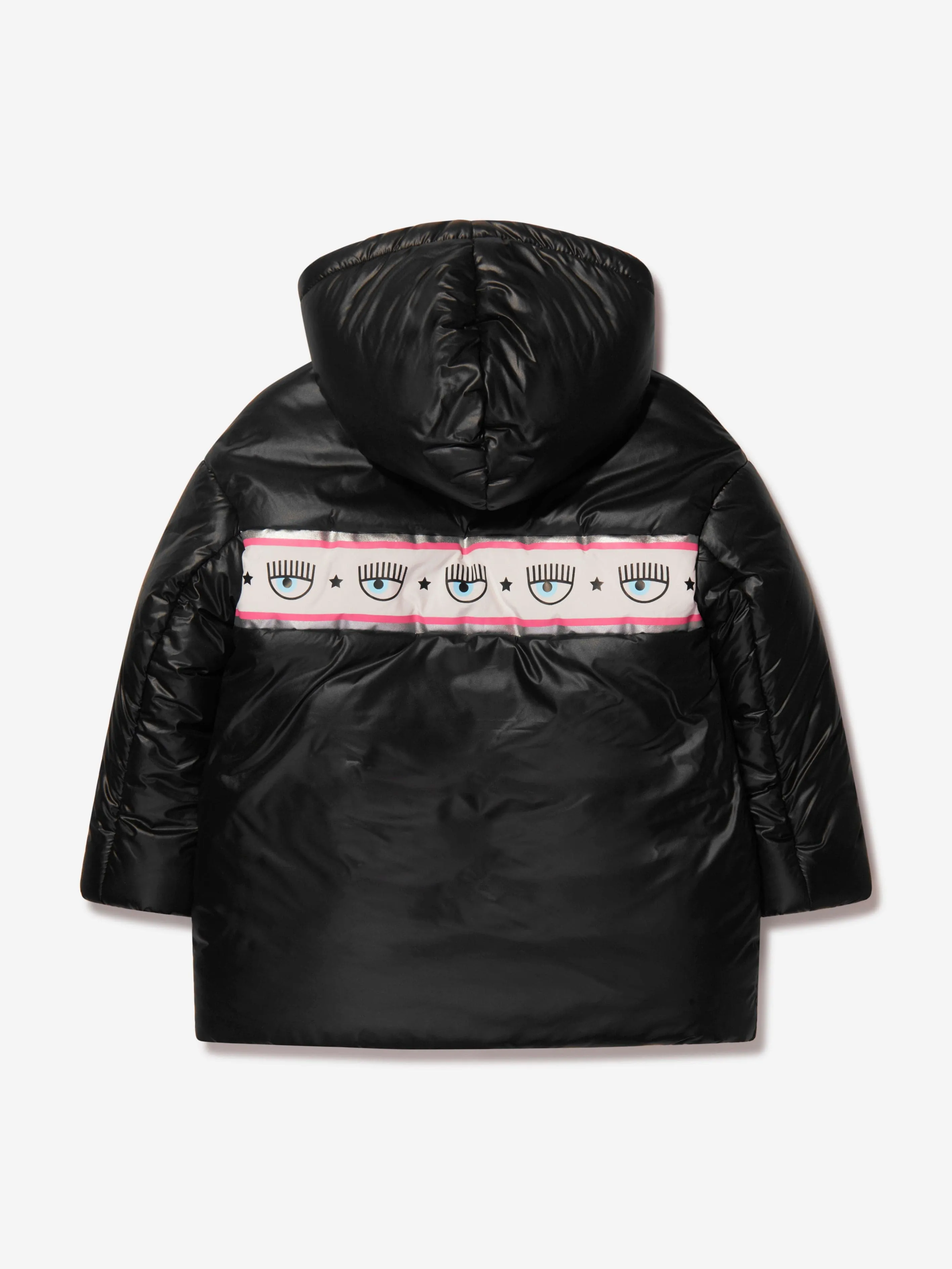 Chiara Ferragni Girls Down Padded Logo Jacket