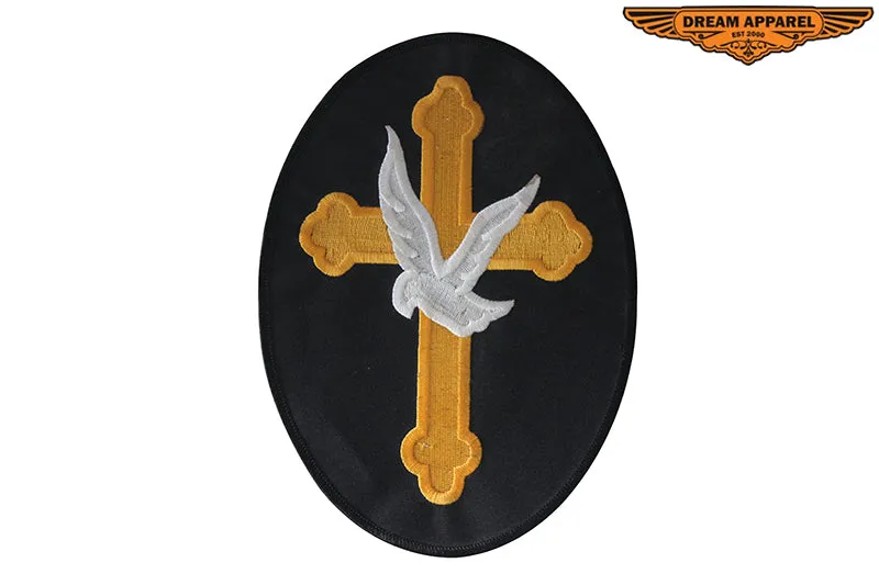 Christian Biker Cross Motorcycle Patch