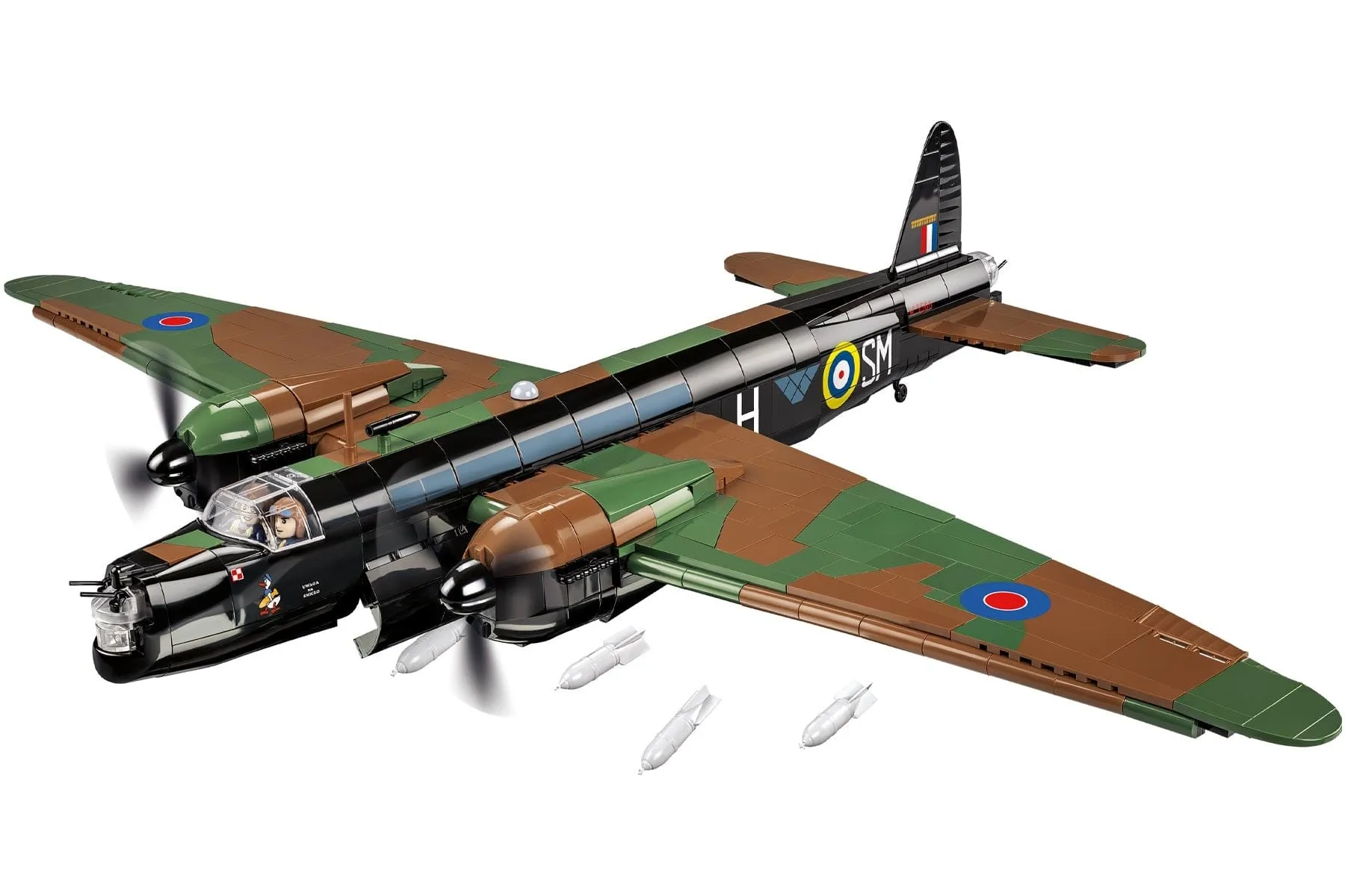 COBI Vickers Wellington MKII 1:37 Scale Building Block Set