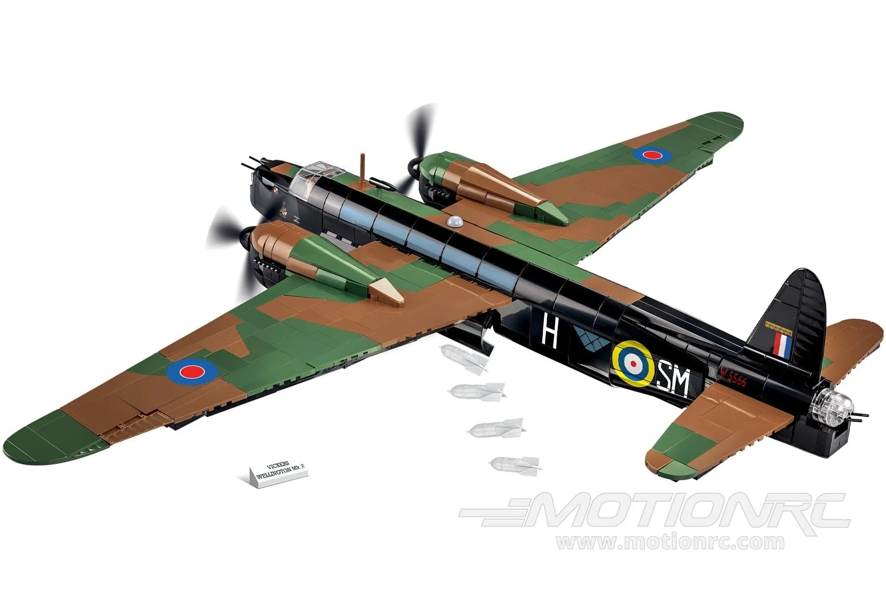 COBI Vickers Wellington MKII 1:37 Scale Building Block Set