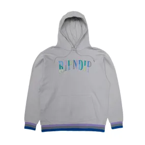 Color Block Logo Hoodie (Gray)