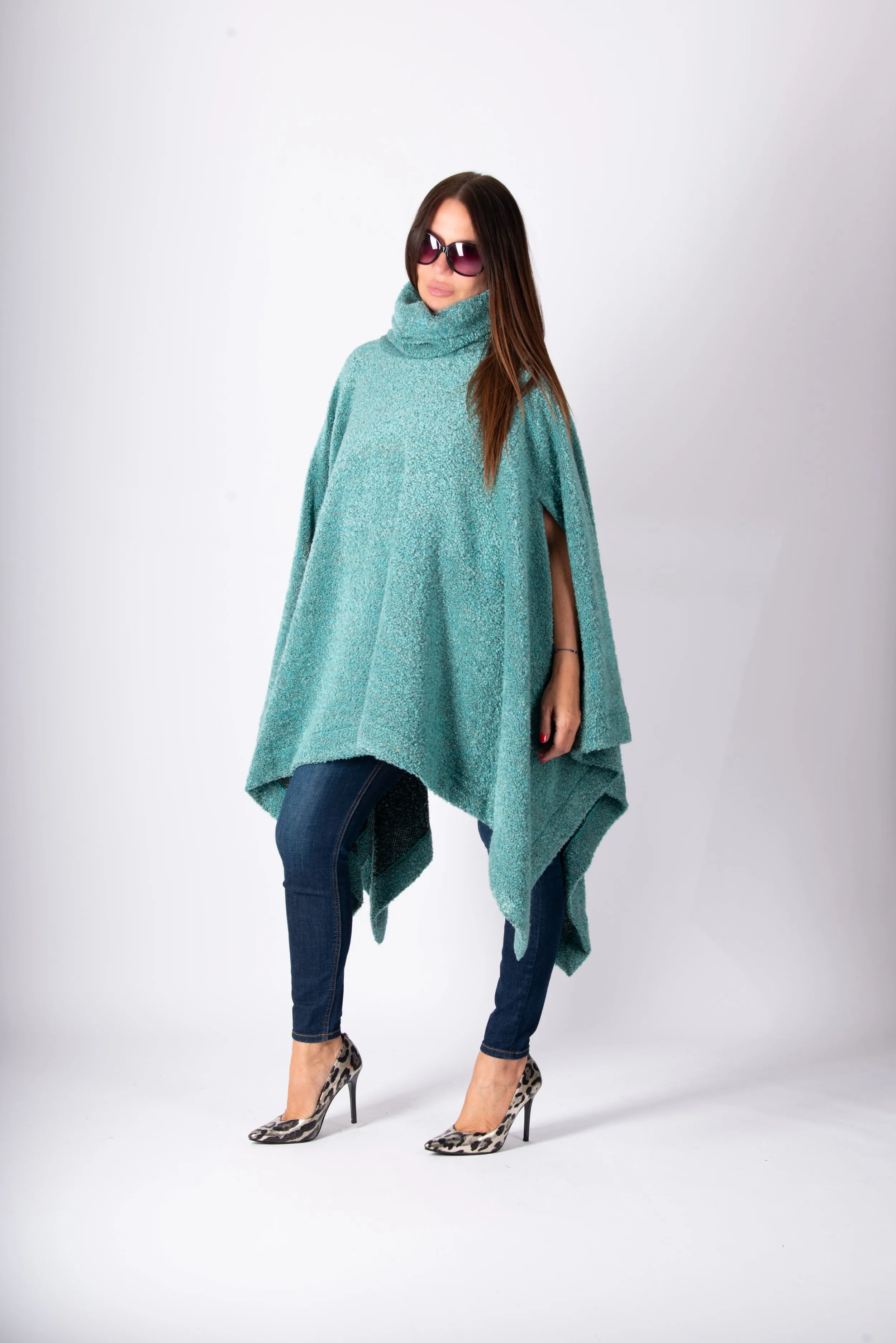 EVA Knitted Poncho