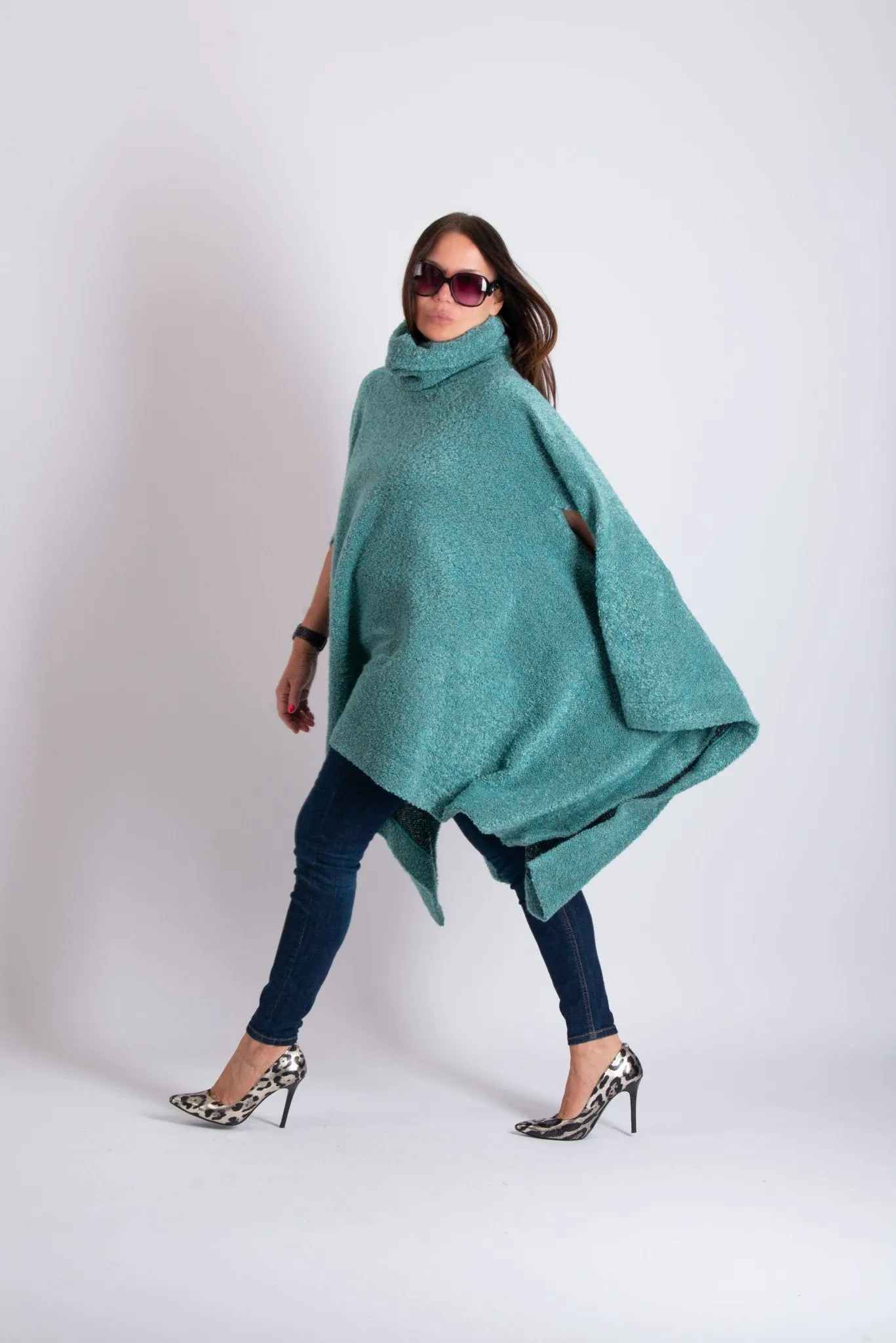 EVA Knitted Poncho