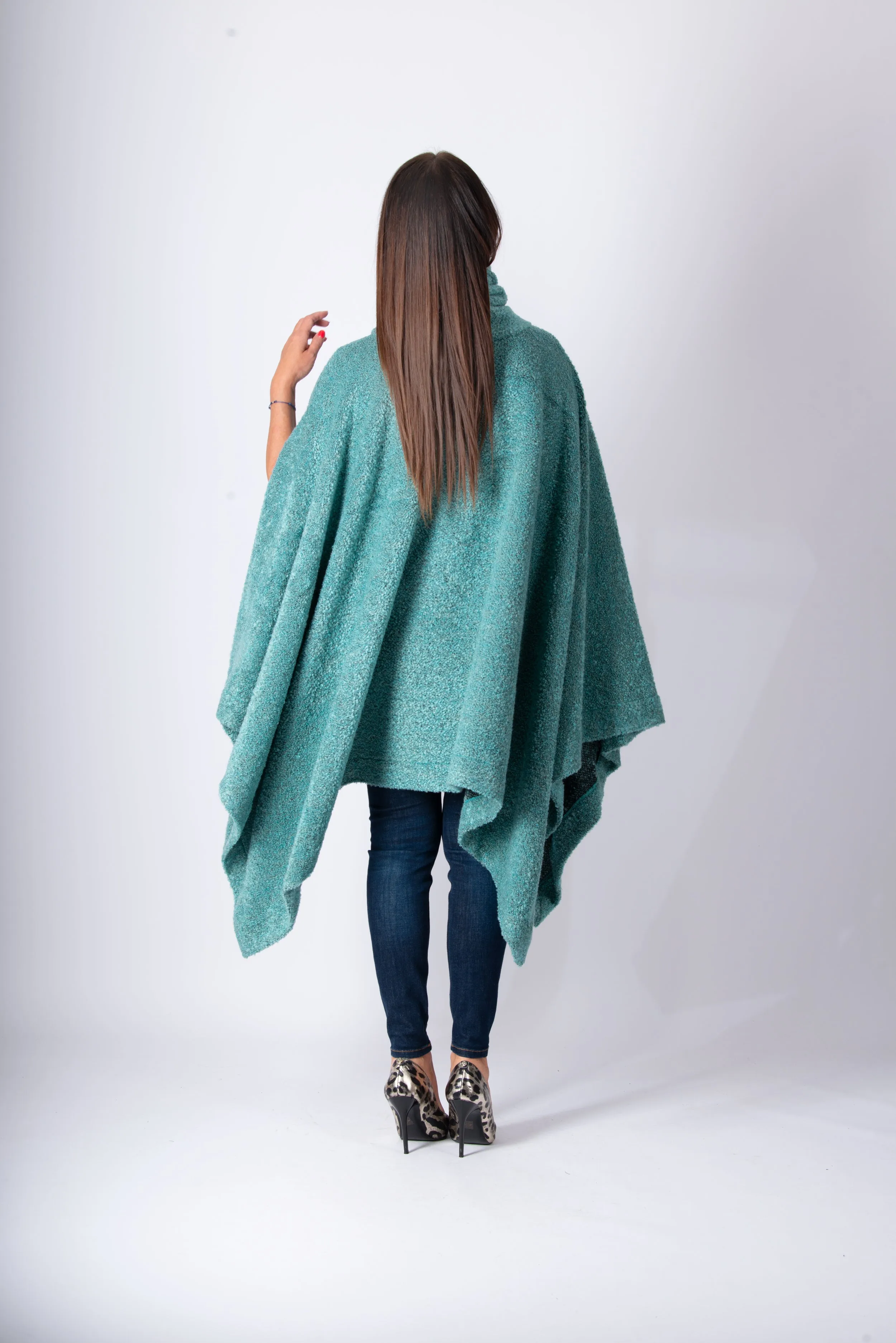 EVA Knitted Poncho