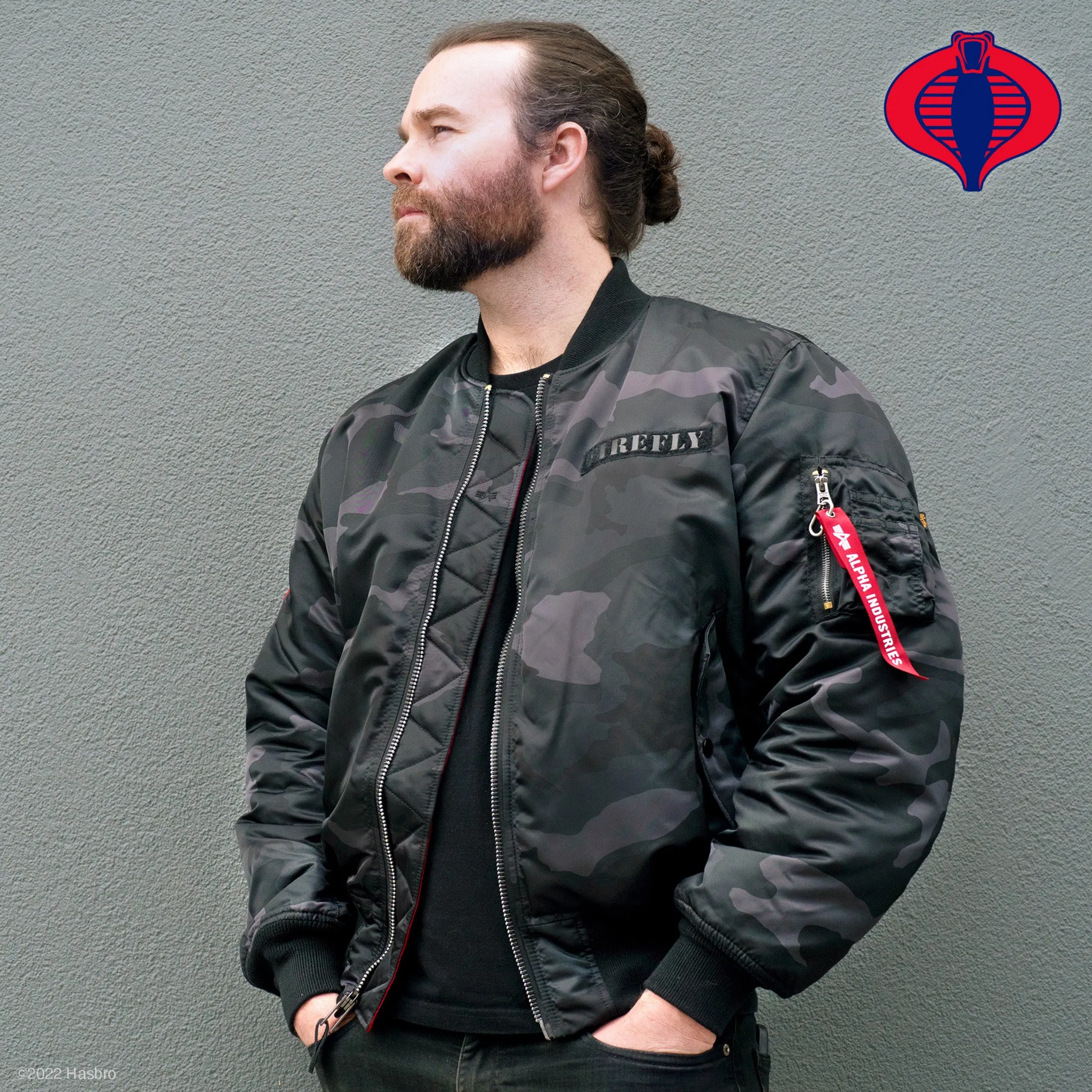 G.I. Joe x Alpha Industries x Super7 - FireFly Bomber Jacket