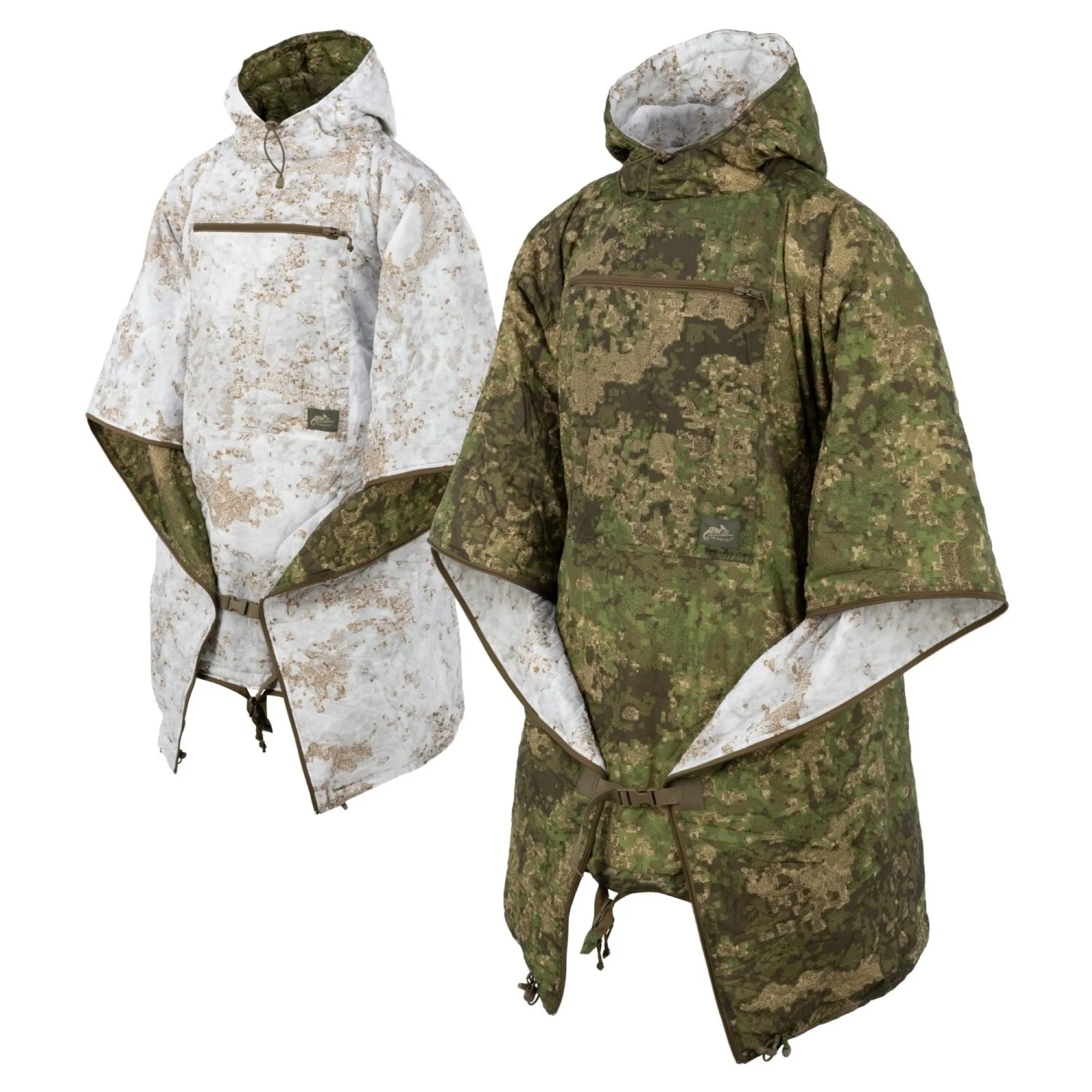 HELIKON | REVERSIBLE SWAGMAN ROLL PONCHO - Versione reversibile