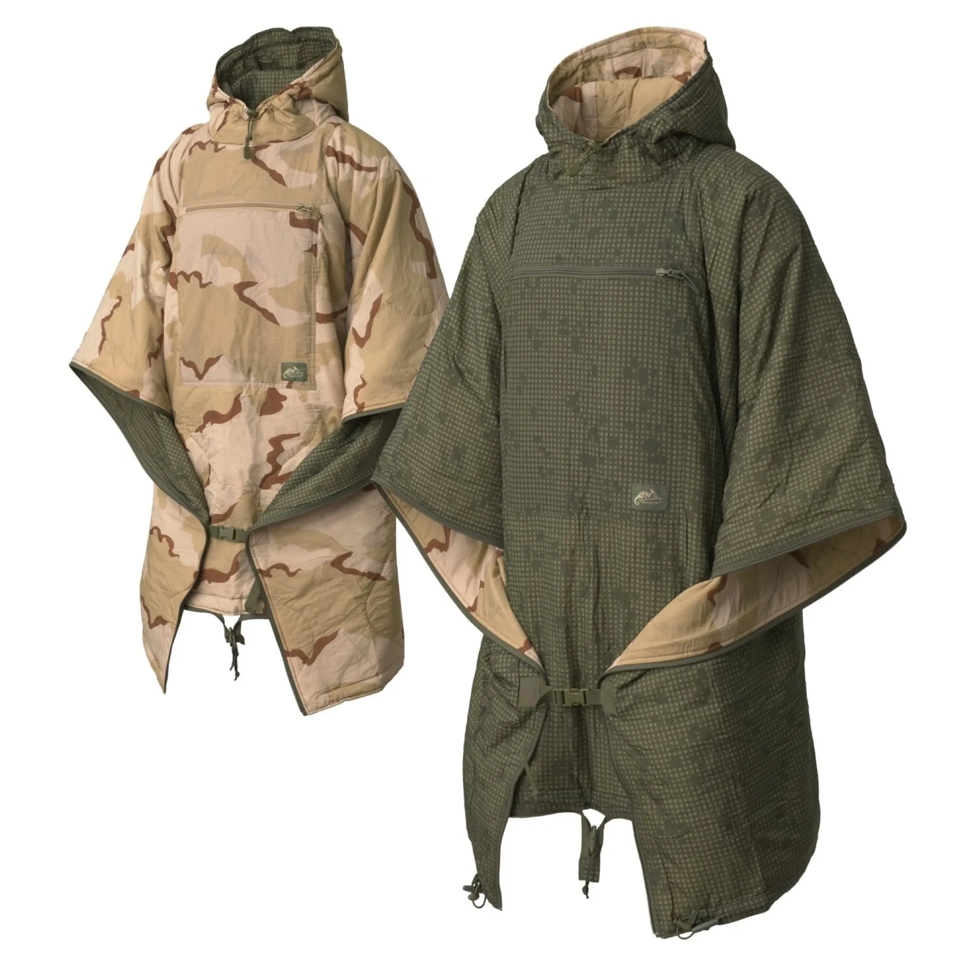 HELIKON | REVERSIBLE SWAGMAN ROLL PONCHO - Versione reversibile