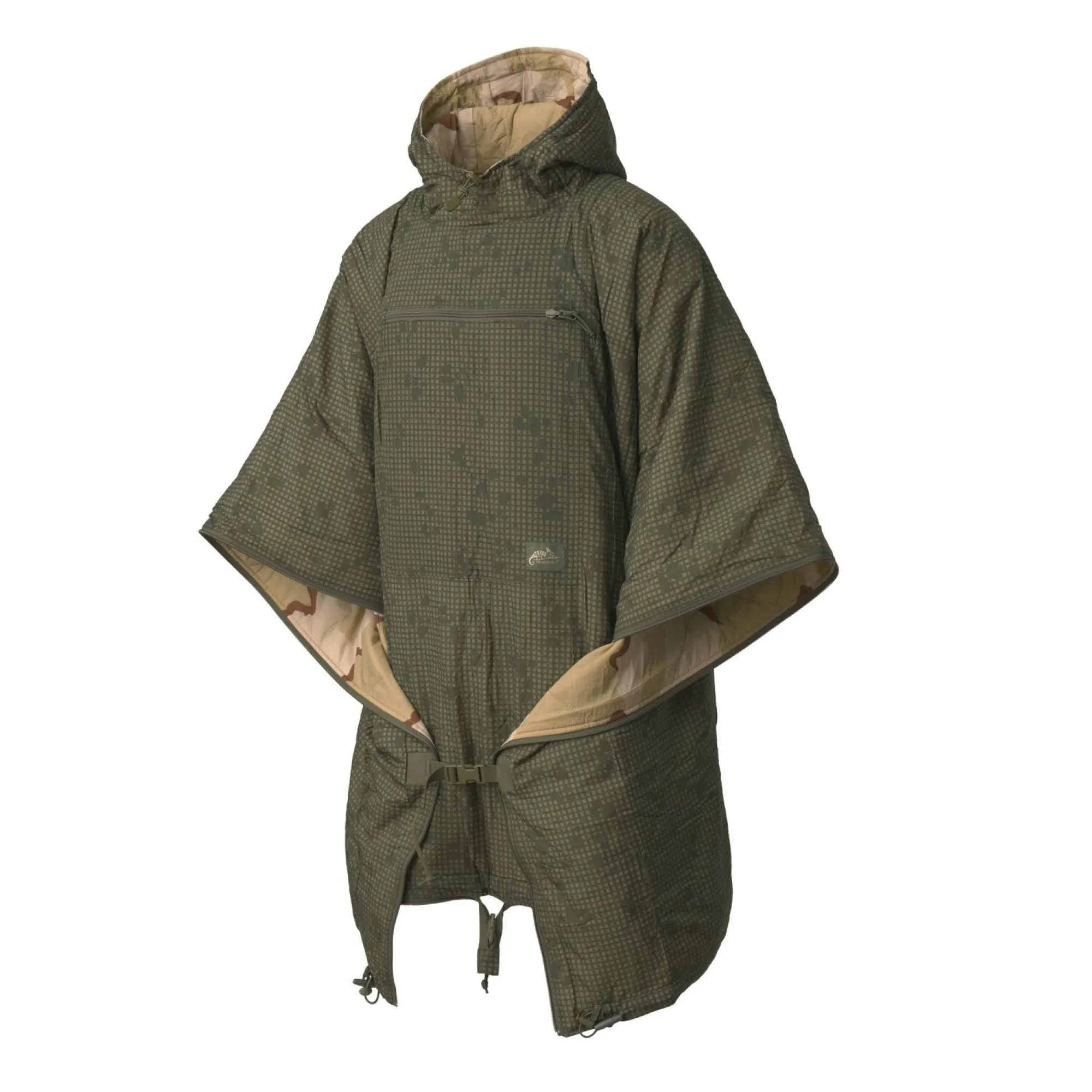 HELIKON | REVERSIBLE SWAGMAN ROLL PONCHO - Versione reversibile