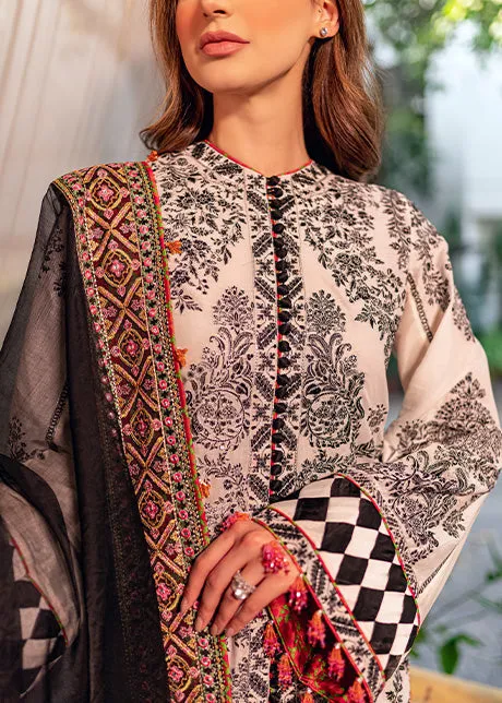 Hussain Rehar Rahgoli Luxury Lawn Collection 2022 – Zerbar