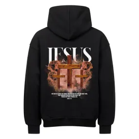 Jesus Streetwear Oversized Hoodie BackPrint