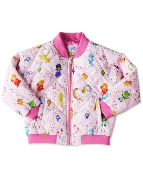 Kip&Co x Rainbow Brite Star Shower Bomber Jacket