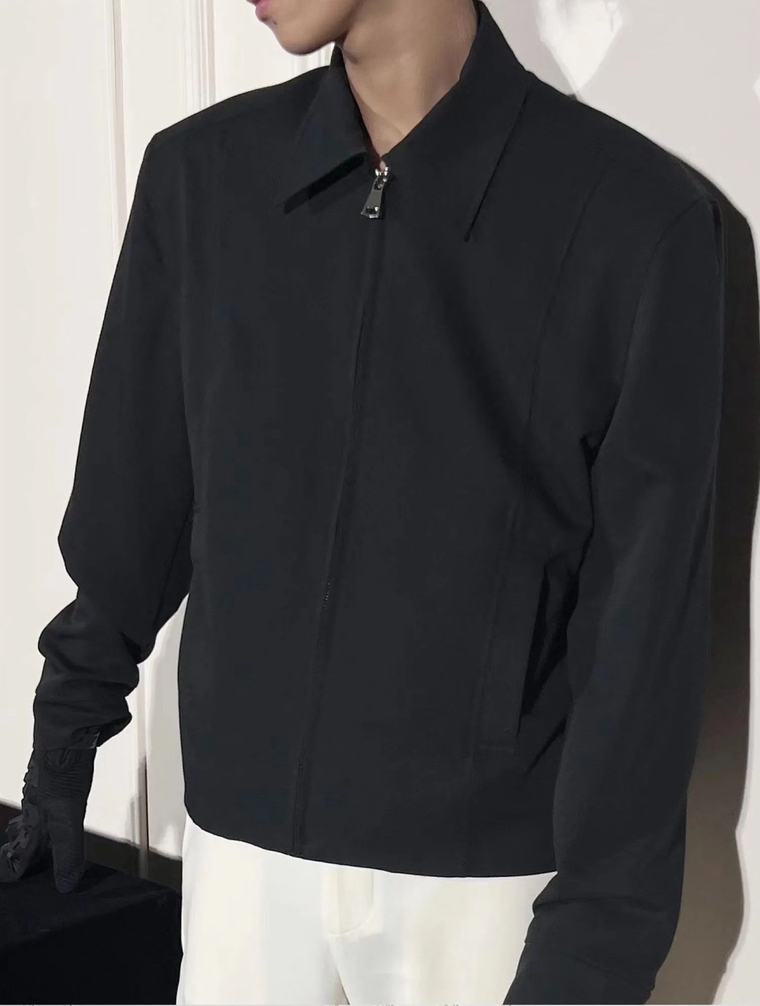 Loose Silhouette Wrinkle-Resistant Jacket