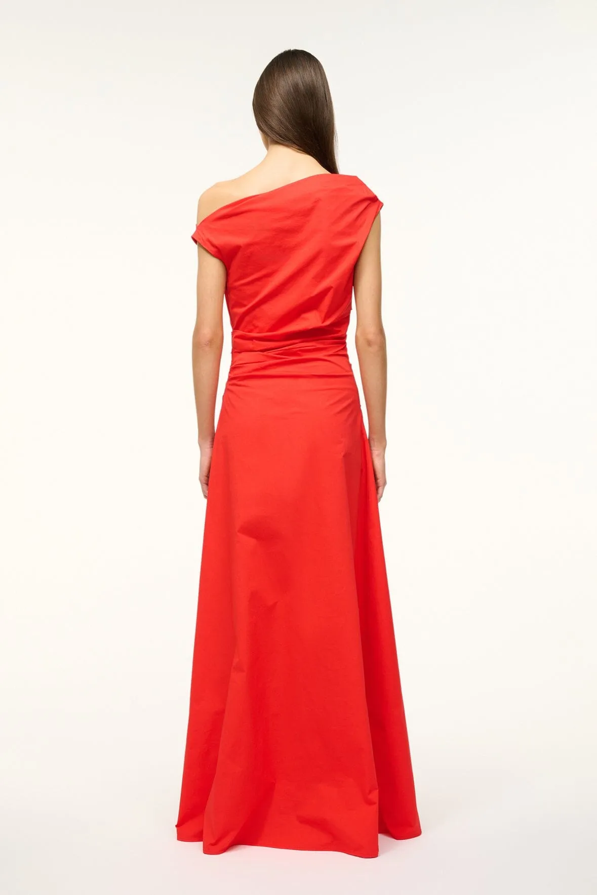 MAXI PHARE DRESS | RED ROSE