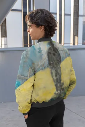 Men's Bomber Jacket Walking Away