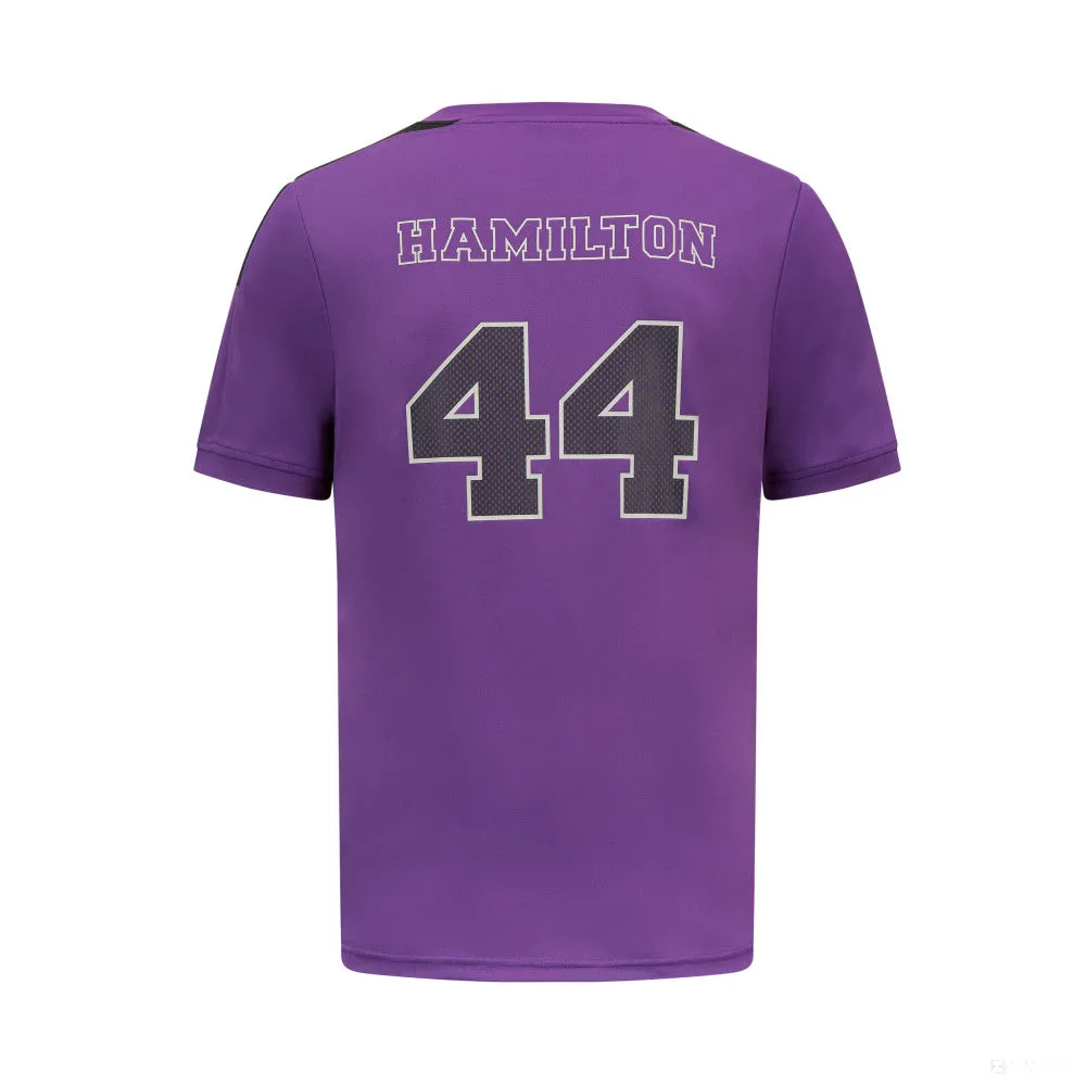 Mercedes Lewis Hamilton Sports Tee, Purple