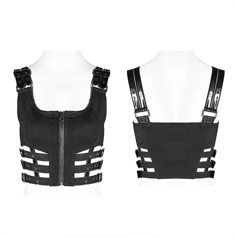 Puppet futuristic vest