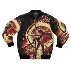 "Sailor Mars Sci-Fi Bomber Jacket"