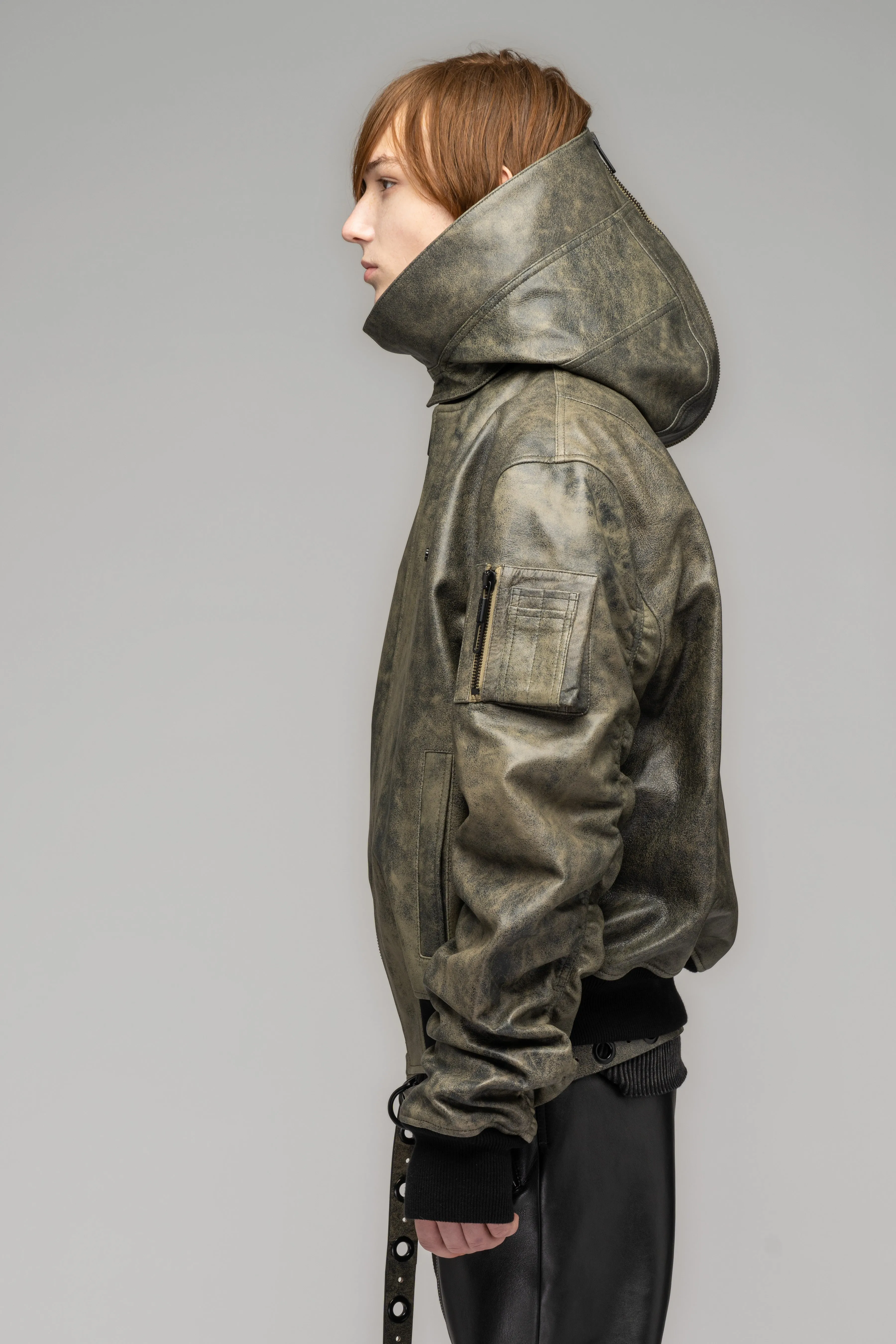 "STONECUTTER" BREAKTHROUGH HOODED BOMBER