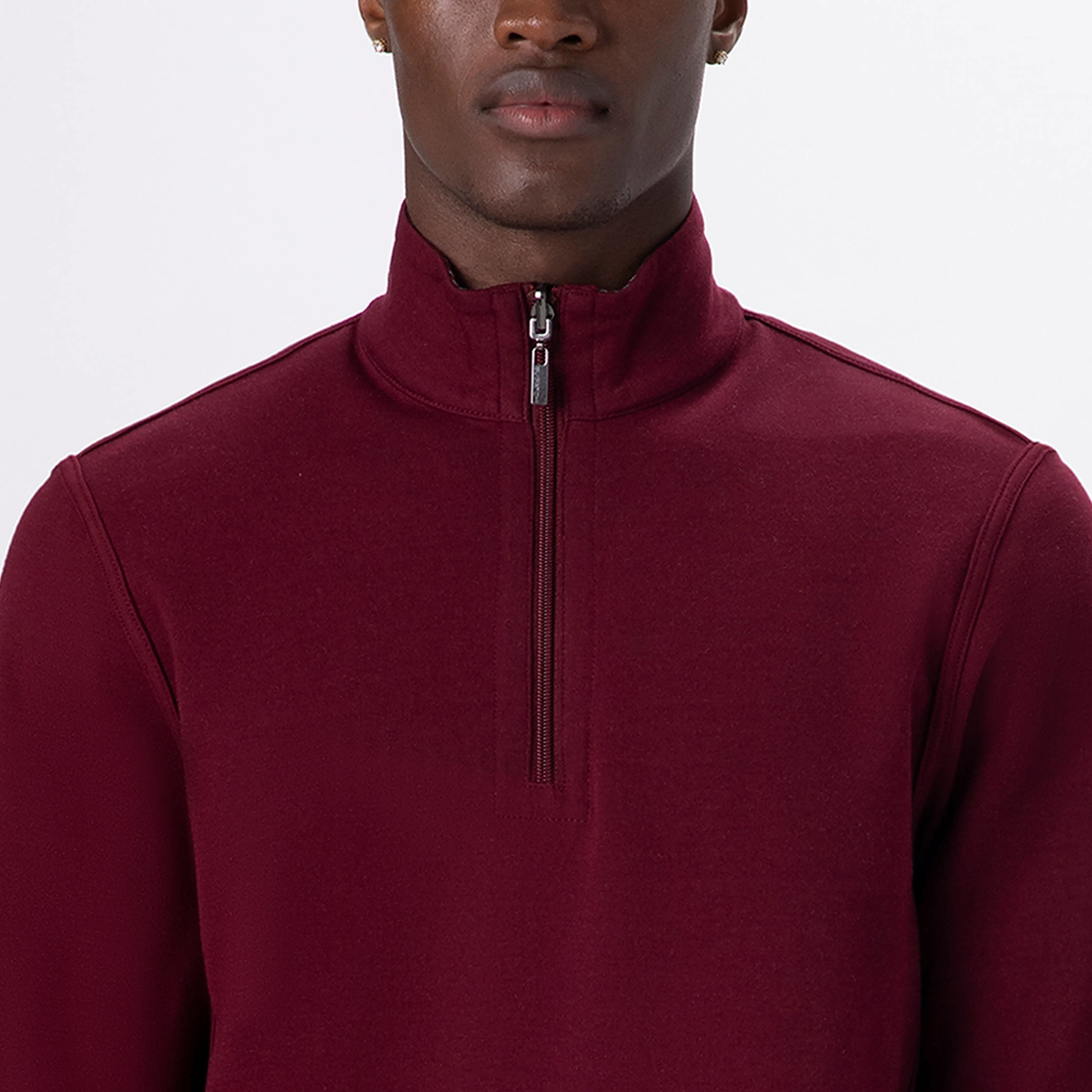 Reversible Long Sleeve Quarter Zip Pullover