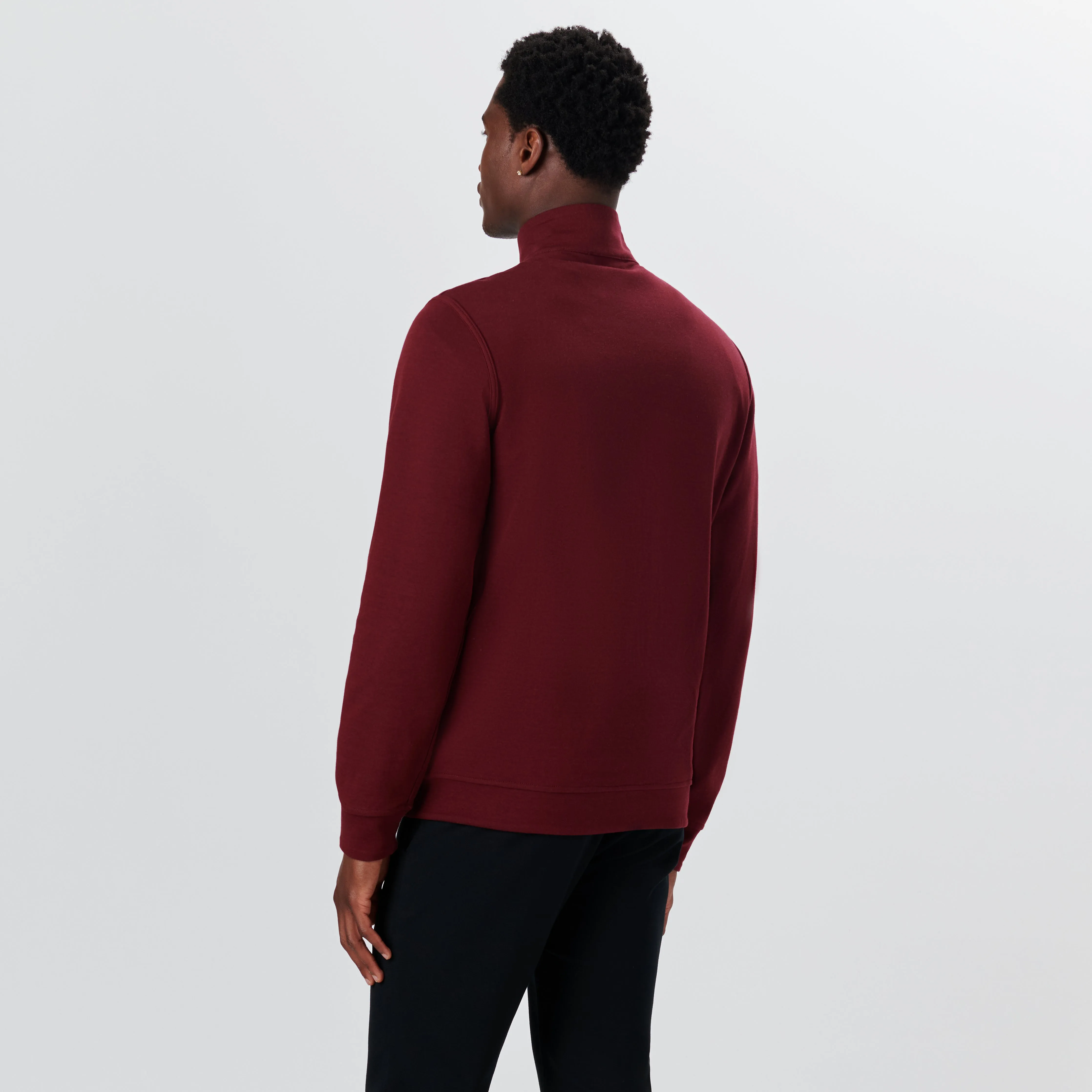 Reversible Long Sleeve Quarter Zip Pullover