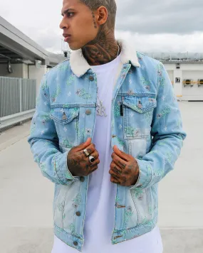 Saint Morta Lover Denim Jacket Superwash Blue