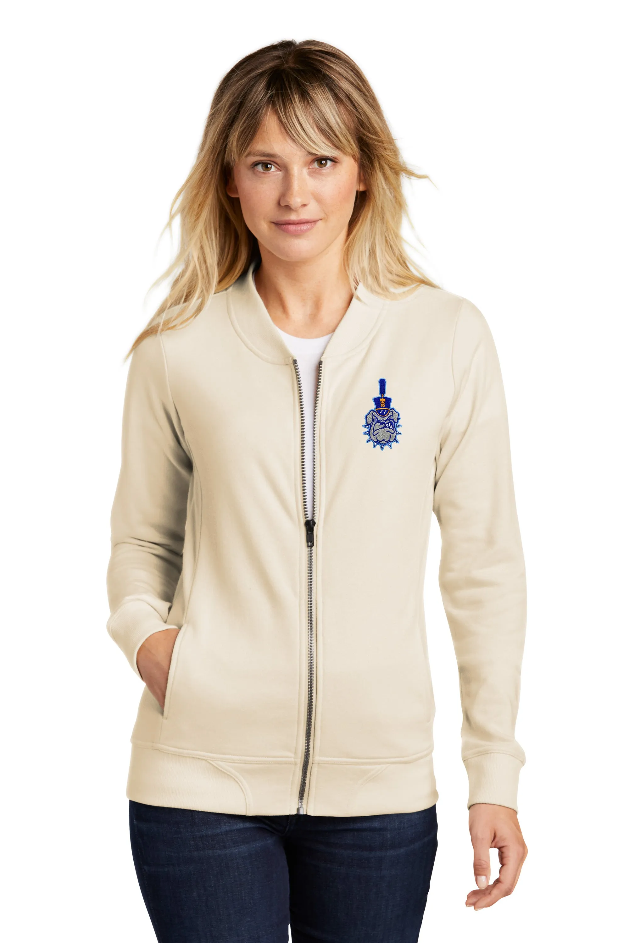 Spike Ladies Lightweight French Terry Bomber