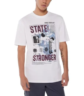 State Stronger T-Shirt White