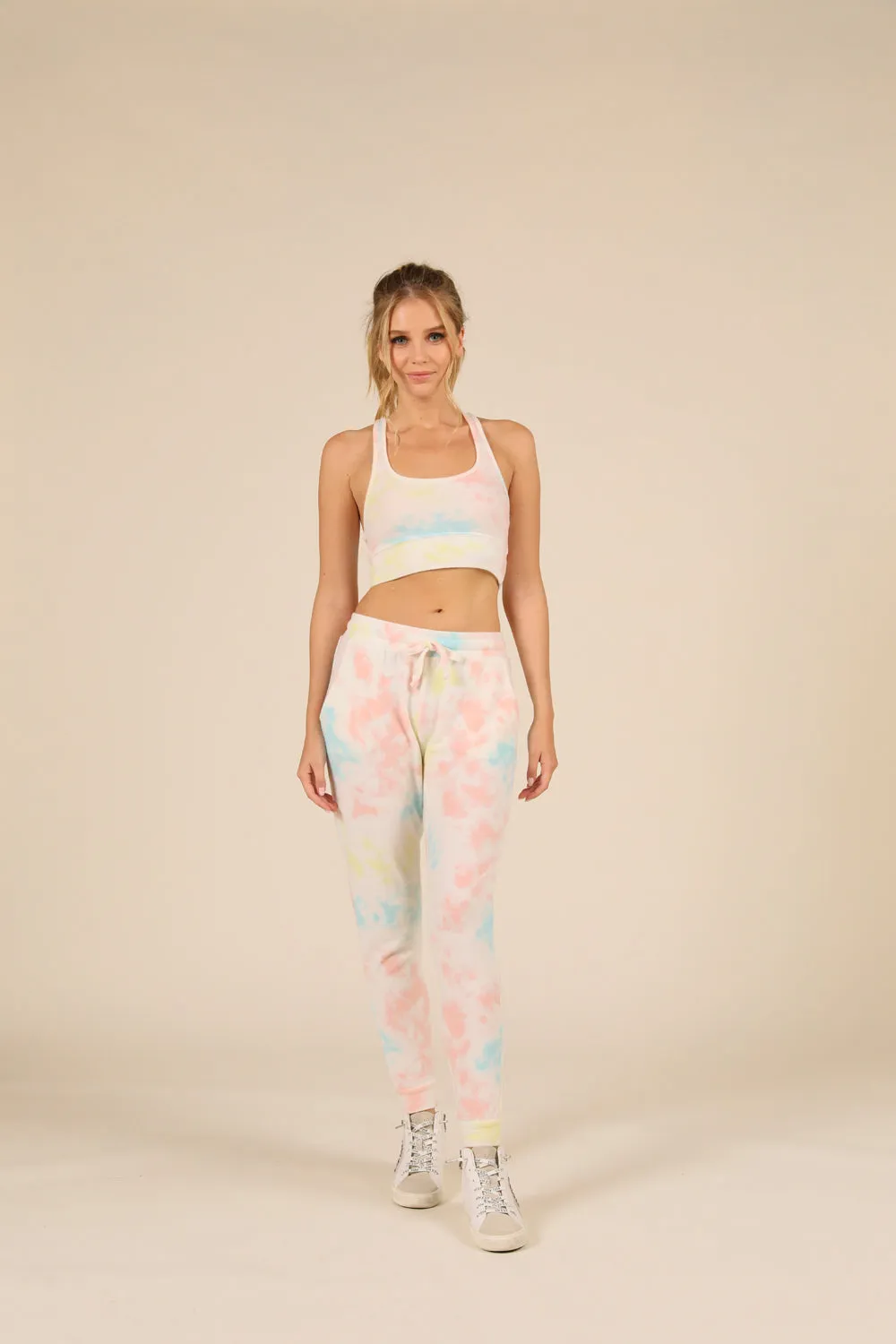 Sunkissed Tie Dye Hacci Pocket Jogger