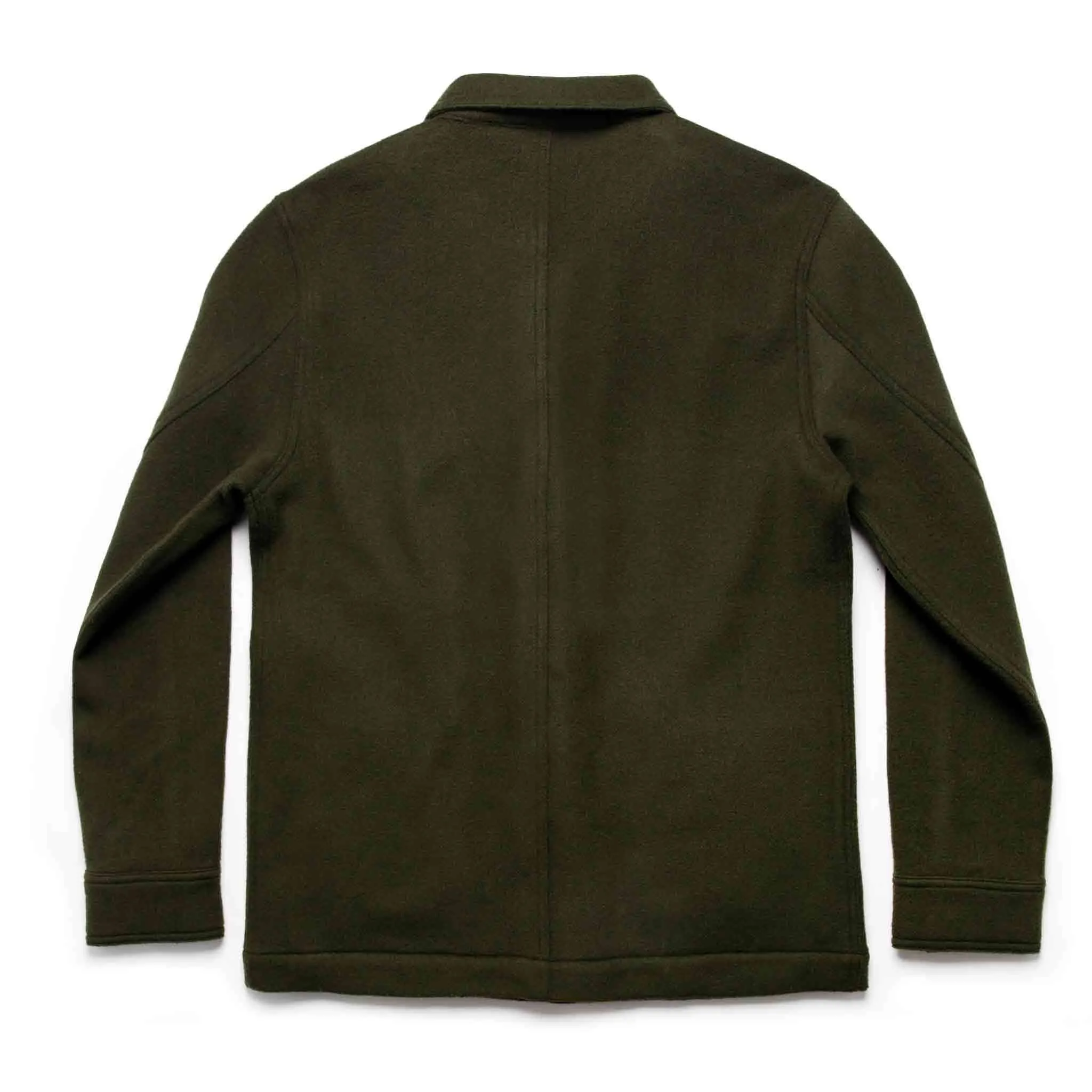 The Ojai Jacket in Olive Wool