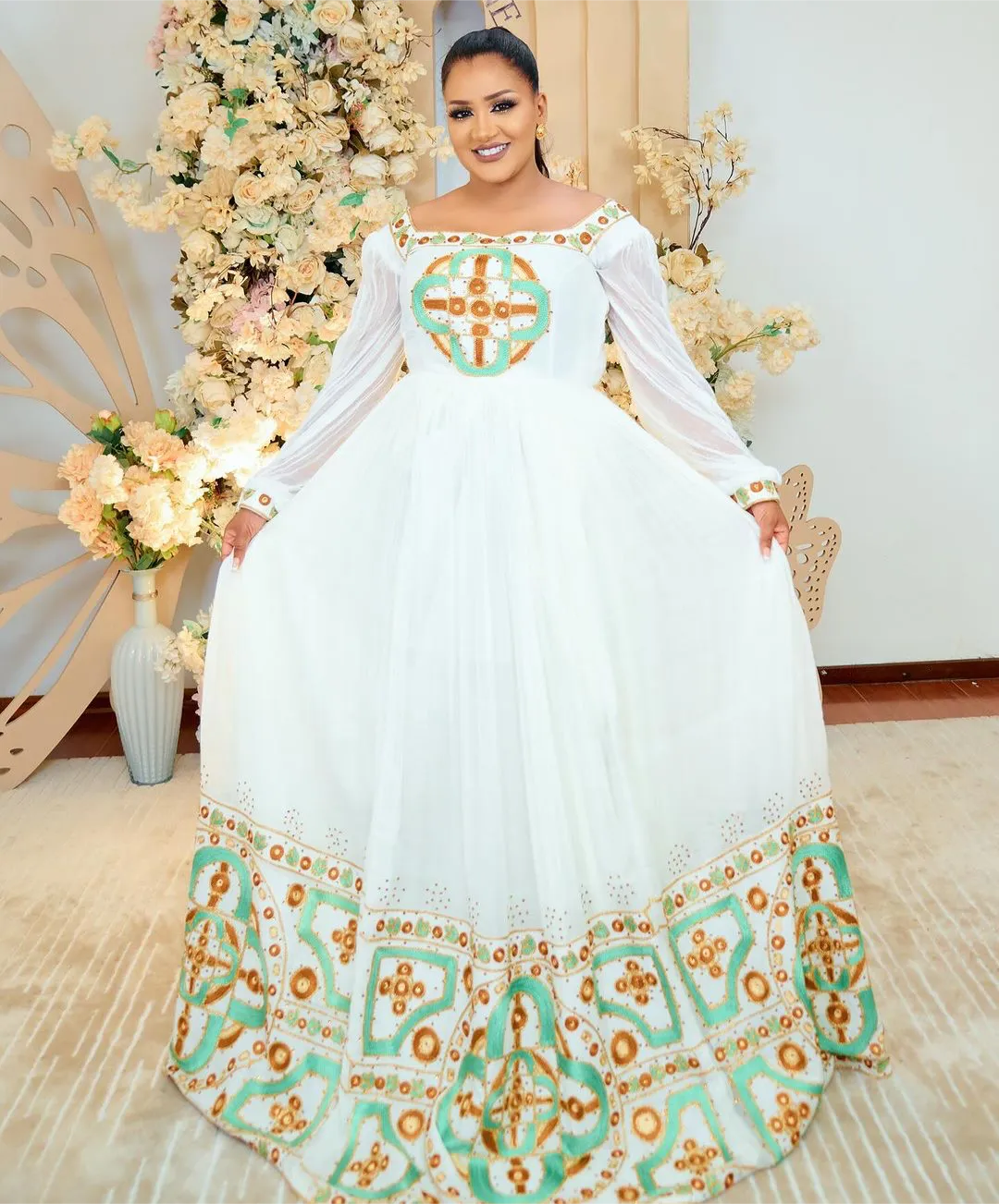 Timeless Sophistication Habesha Dress Graceful Habesha Kemis