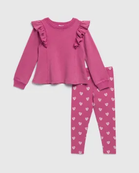 Toddler Girls Lovebug Long Sleeve Set